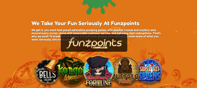 Funzpoints Casino Bonuses